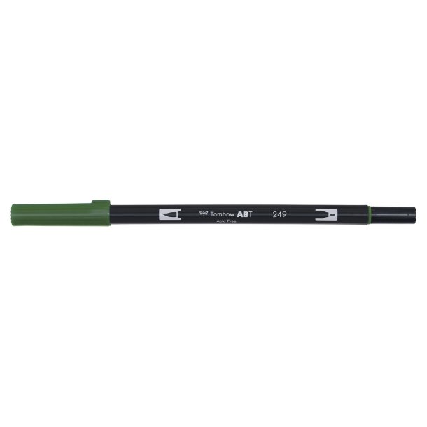 Marker Tombow ABT Dual Brush 249 hunter green