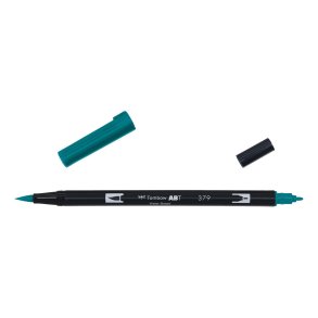 Marker Tombow ABT Dual Brush 379 jade green
