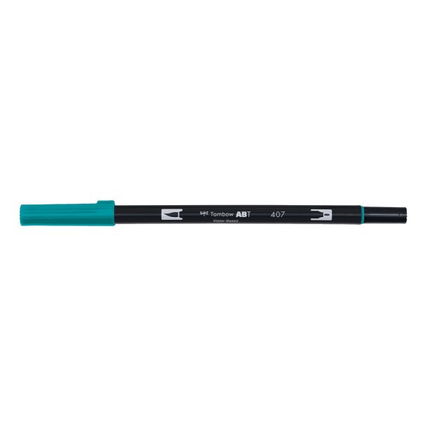 Marker Tombow ABT Dual Brush 407 tiki teal