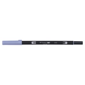 Marker Tombow ABT Dual Brush 553 mist purple