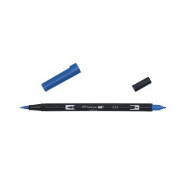 Marker Tombow ABT Dual Brush 555 ultramarine