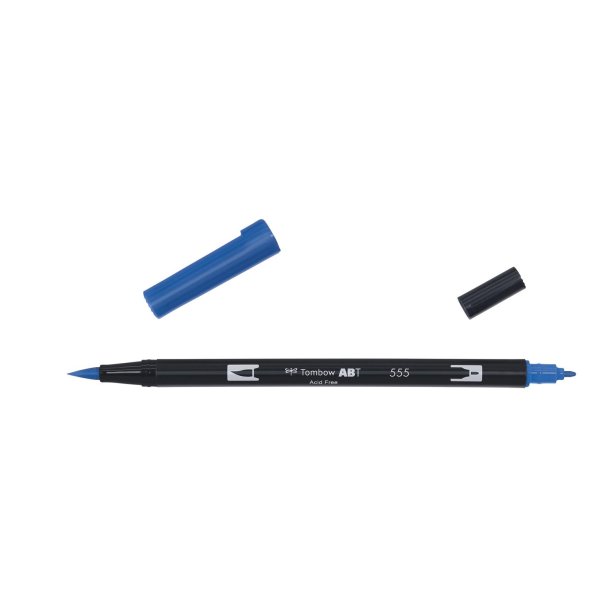 Marker Tombow ABT Dual Brush 555 ultramarine