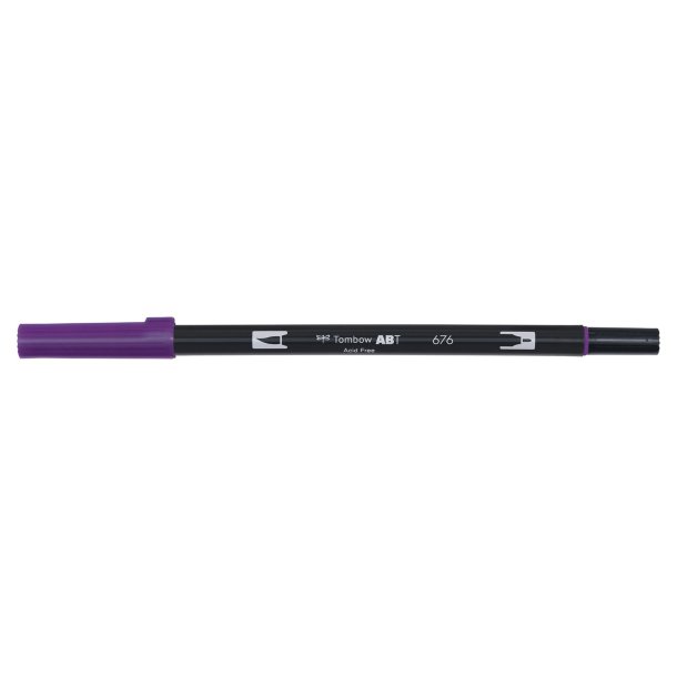 Marker Tombow ABT Dual Brush 676 royal purple