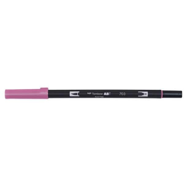 Marker Tombow ABT Dual Brush 703 pink rose