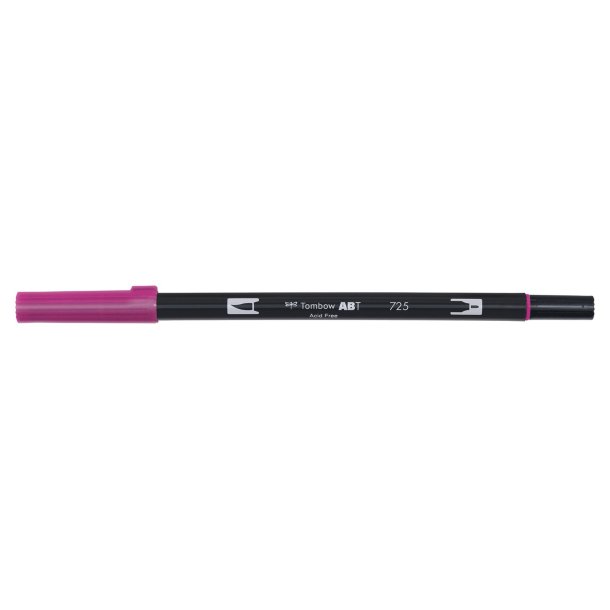 Marker Tombow ABT Dual Brush 725 rhodamine red