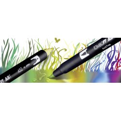 Marker Tombow ABT Dual Brush 725 rhodamine red