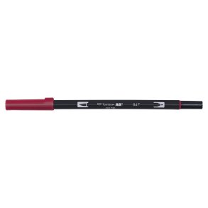 Marker Tombow ABT Dual Brush 847 crimson