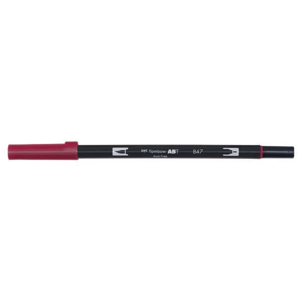 Marker Tombow ABT Dual Brush 847 crimson