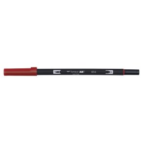 Marker Tombow ABT Dual Brush 856 poppy red