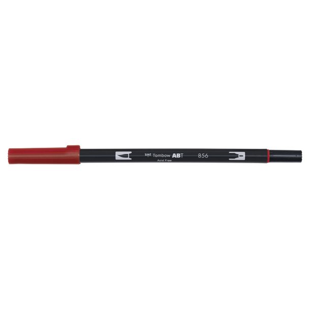 Marker Tombow ABT Dual Brush 856 poppy red
