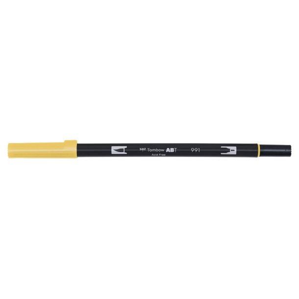 Marker Tombow ABT Dual Brush 991 light ochre