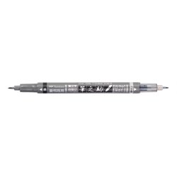 Marker Tombow Fudenosuke TWIN bl�d sort/gr�