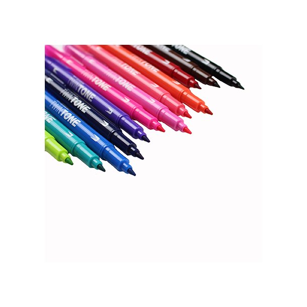 Marker Tombow TwinTone bright 0,3/0,8 (12)