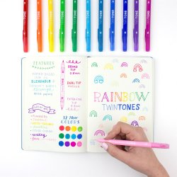 Marker Tombow TwinTone Rainbow 0,3/0,8 (12)