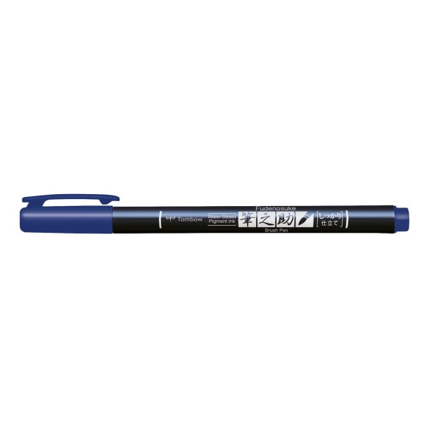 Marker Tombow Fudenosuke h�rd bl�