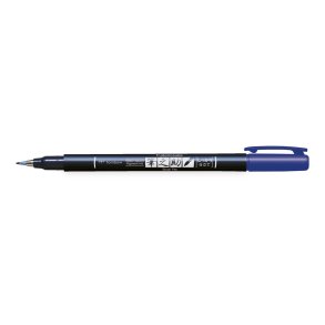 Marker Tombow Fudenosuke h�rd bl�