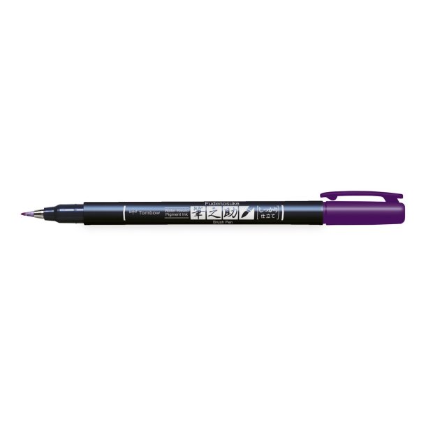 Marker Tombow Fudenosuke hrd lilla