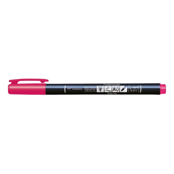 Marker Tombow Fudenosuke h�rd pink