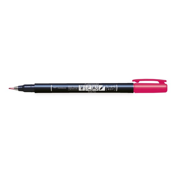 Marker Tombow Fudenosuke hrd pink
