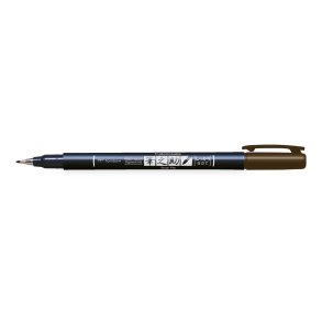 Marker Tombow Fudenosuke h�rd brun