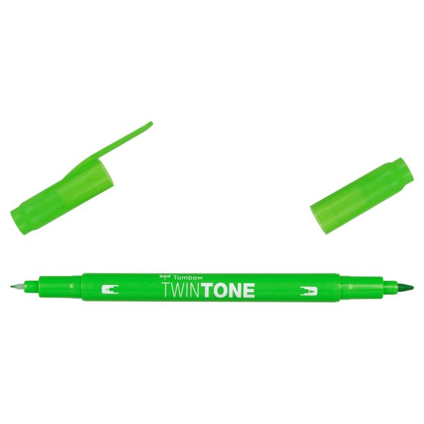 Marker Tombow TwinTone yellow green 0,3/0,8