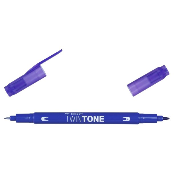 Marker Tombow TwinTone prussian blue 0,3/0,8