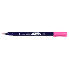 Marker Tombow Fudenosuke h�rd neon pink