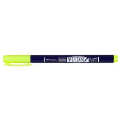 Marker Tombow Fudenosuke h�rd neon gul