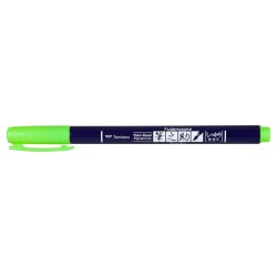 Marker Tombow Fudenosuke h�rd neon gr�n