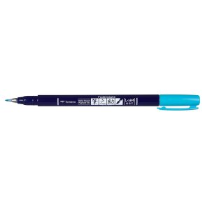Marker Tombow Fudenosuke h�rd neon bl�