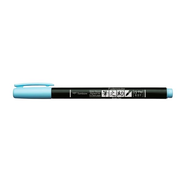 Marker Tombow Fudenosuke soft pastel bl�