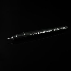 Fineliner Tombow MONO drawing 05