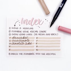 DIY Recipe Kit opskriftss�t Tombow (7)