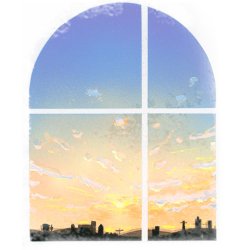 Farveblyant Tombow Irojiten sunset orange