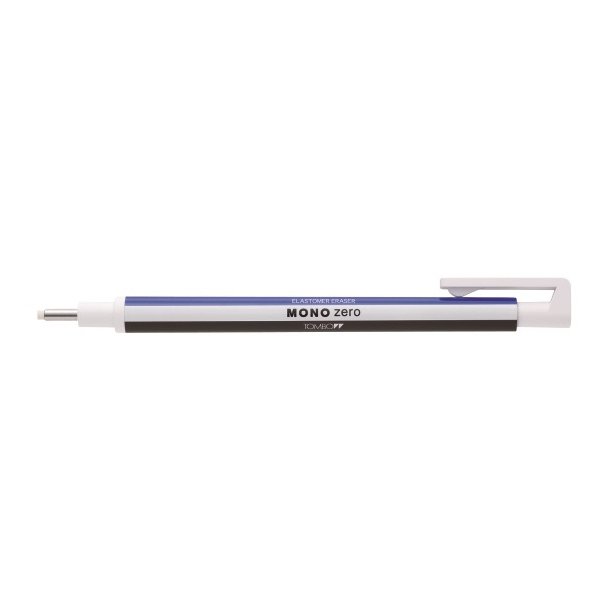 Viskelder pen Tombow MONO zero 2,3mm hvid