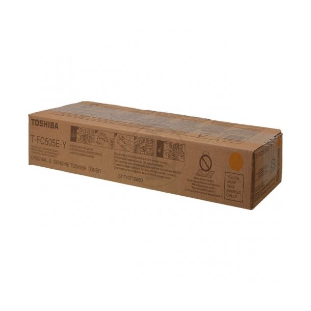 Toshiba toner cartridge yellow TFC505EY