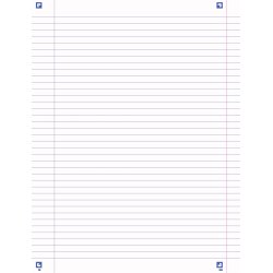 Oxford touch notebook a5+ linjeret 70 ark orange