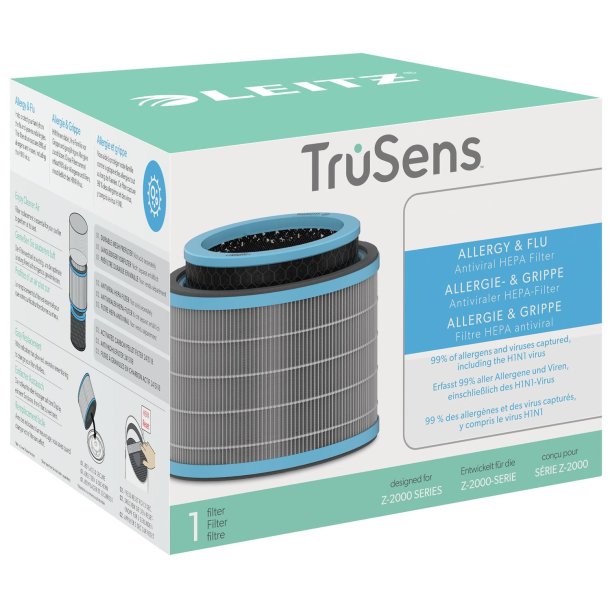 HEPA tromlefilter allergi TruSens Medium