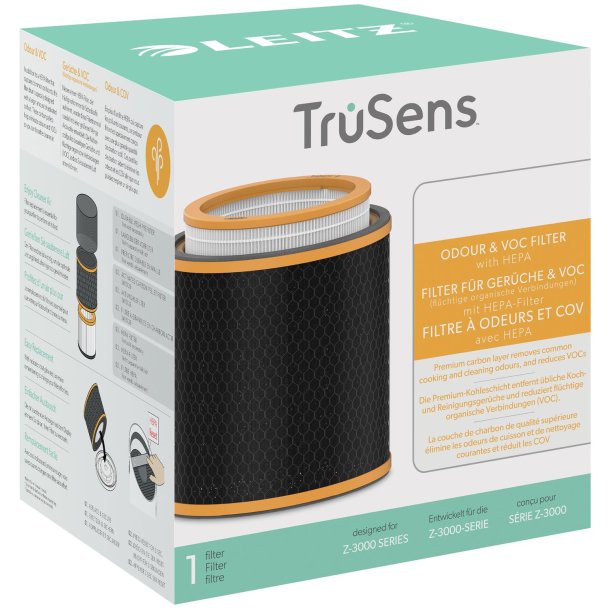 HEPA tromlefilter lugt&VOC TruSens Large
