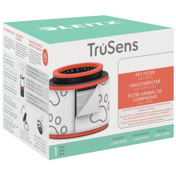 HEPA tromlefilter kledyr TruSens Medium