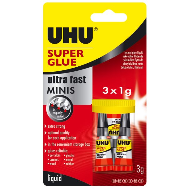 Sekundlim super minis 3x1g