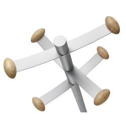 Unilux Coat Stand Bouqet, Grey/Beech