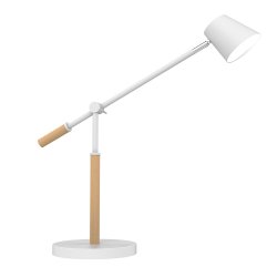 Unilux Lamp Vicky, White/Wood