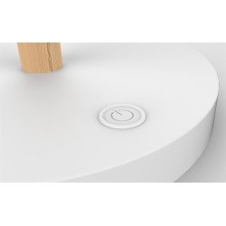 Unilux Lamp Vicky, White/Wood