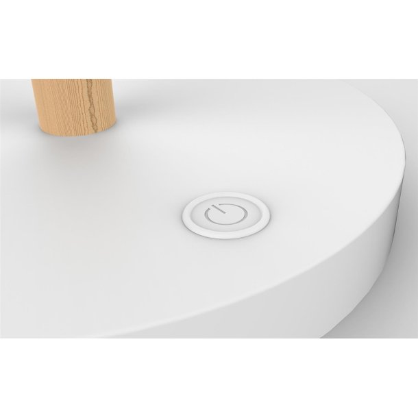 Unilux Lamp Vicky, White/Wood