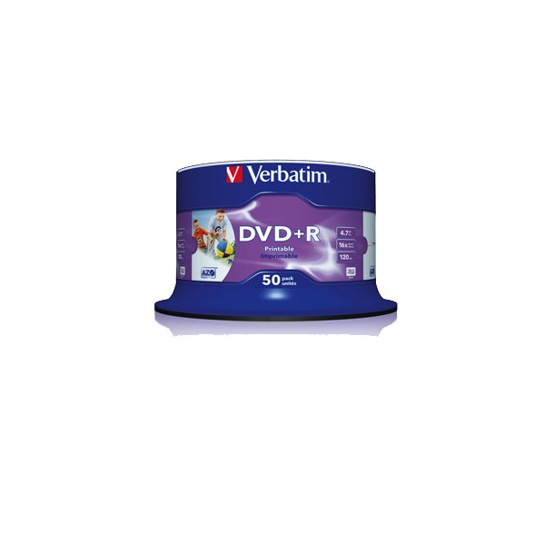 DVD+R 16XWide Inkjet printable No ID(50)