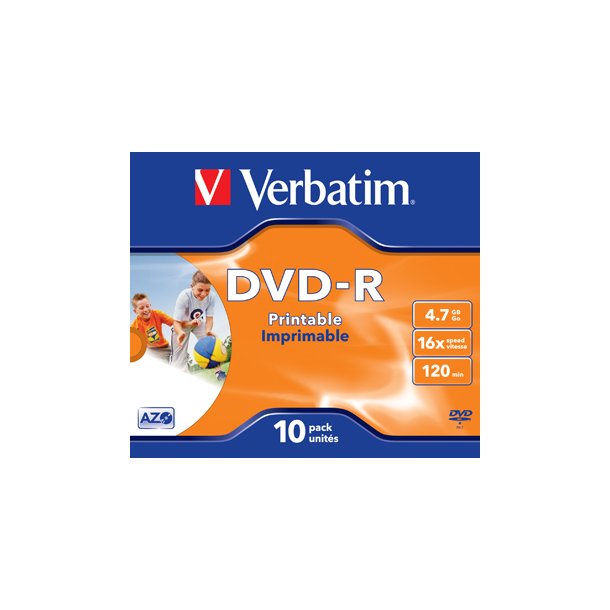 DVD-R 16x 4,7GB Printable (10)