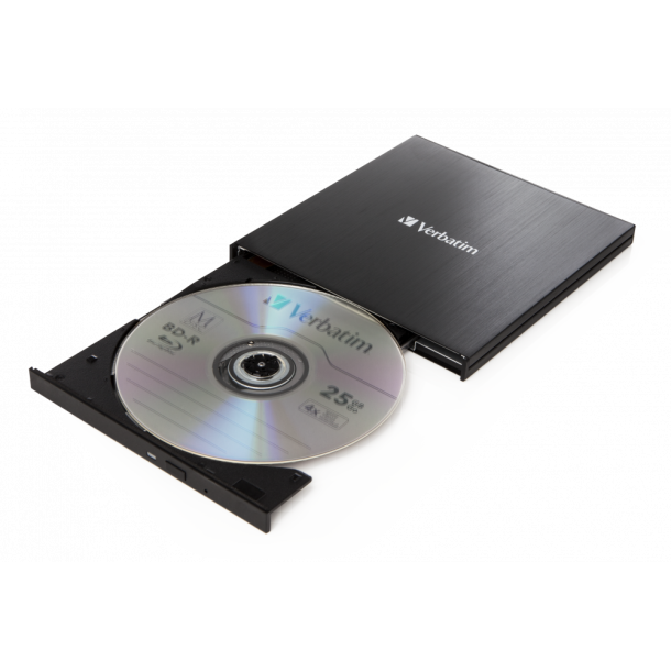 Ext. Ultra Hd 4K Slimline Blu-Ray Writer w/USB-C