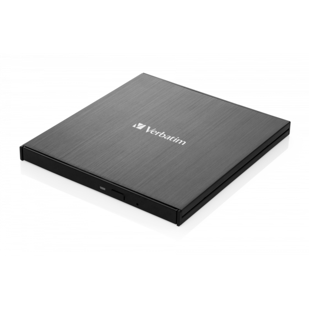 Slank ekstern CD/DVD-brnder med USB-C-forbindelse