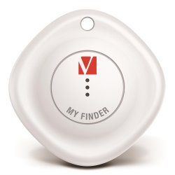 Verbatim My Finder Bluetooth Tracker, Black/White (2-pack)